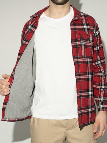 VINTAGE DIVIDED CHECK SHIRT