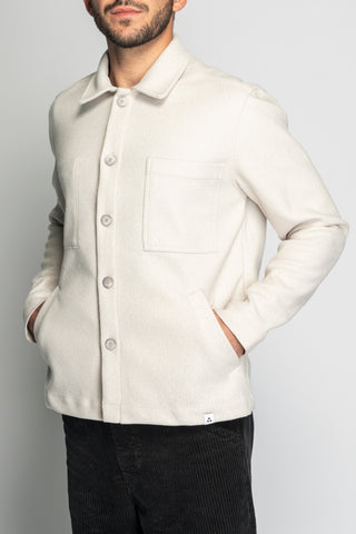 WOC CREAM SHIRT STYLE JACKET 