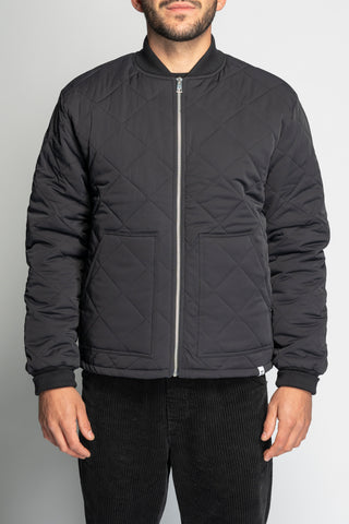 WOC BLACK QUILTED JACKET 