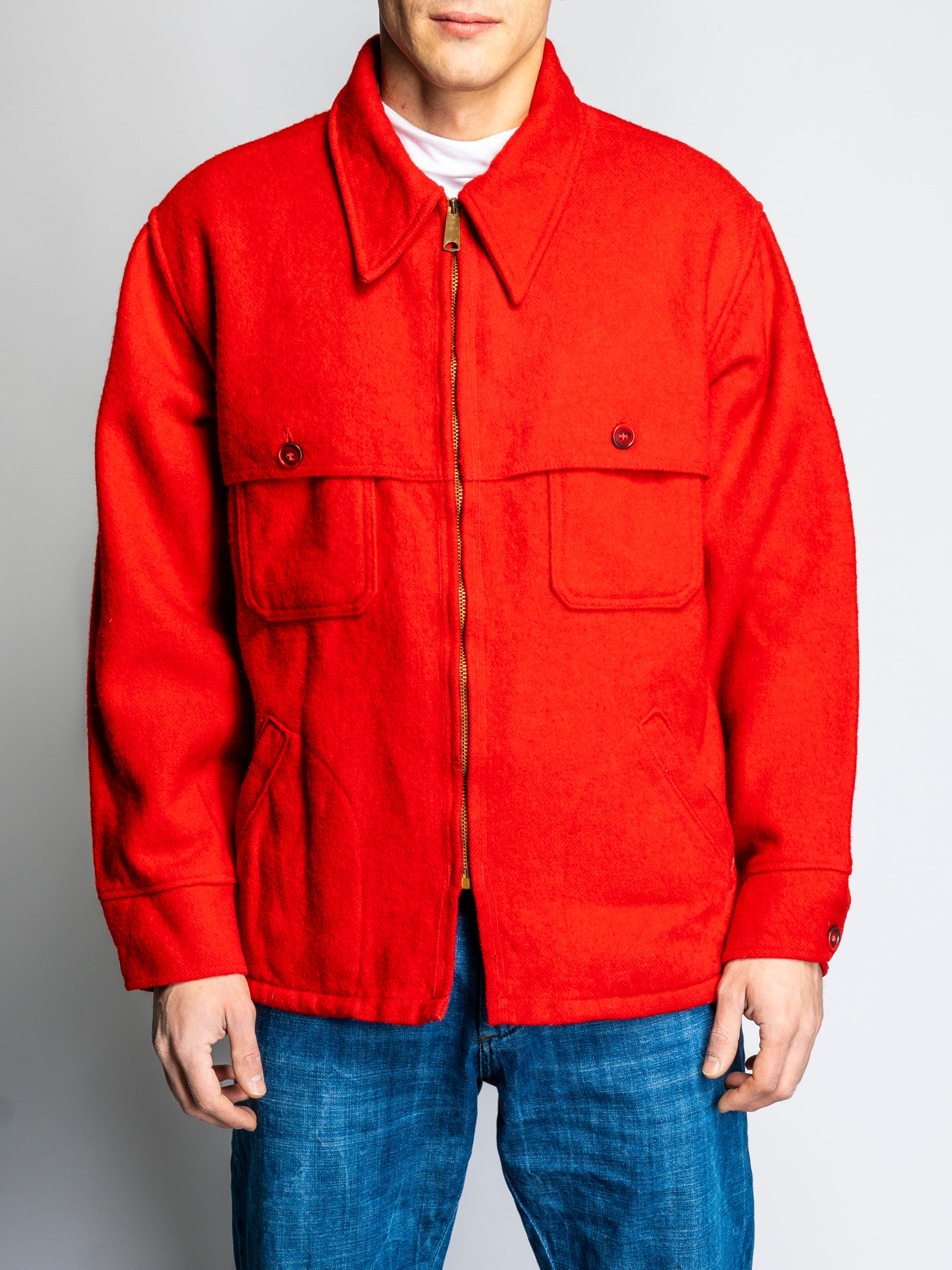 VINTAGE RED JACKET FROM THE 70S