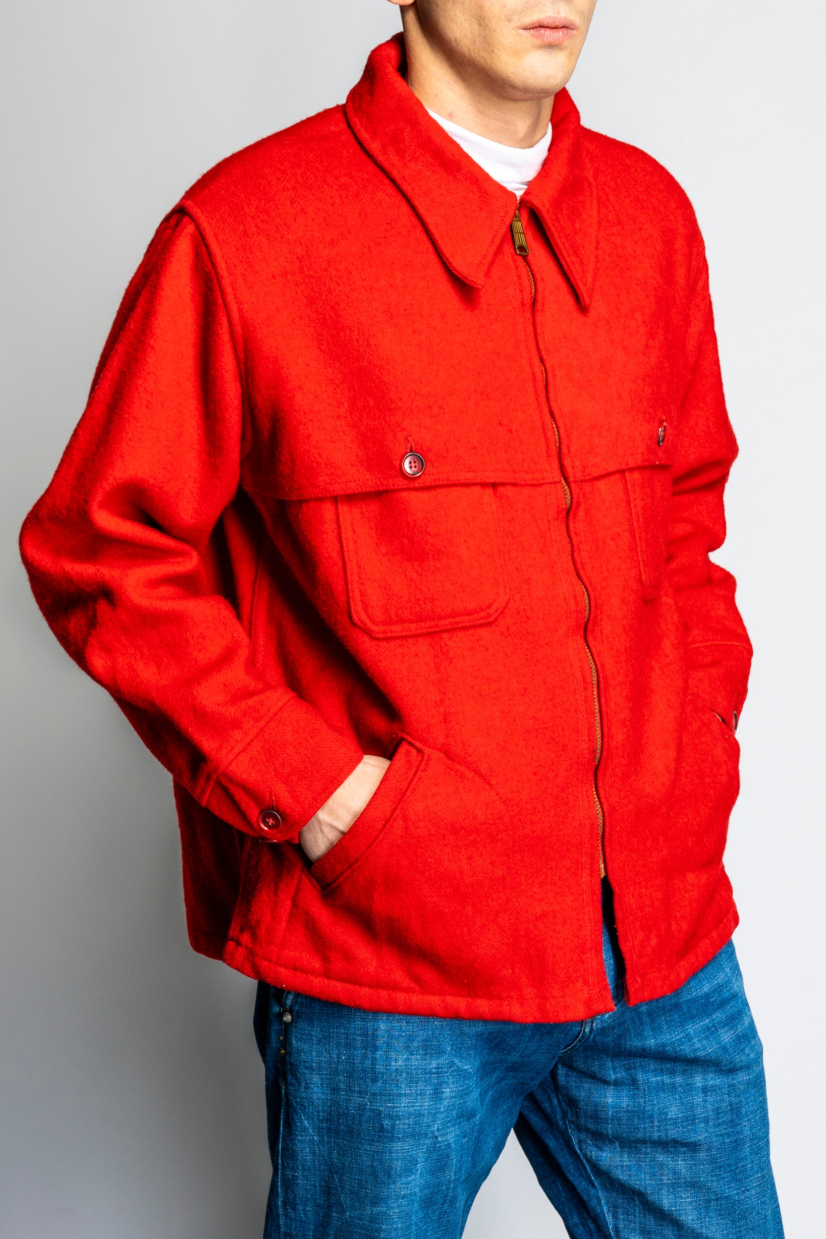 VINTAGE RED JACKET FROM THE 70S