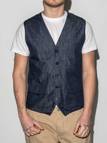 BLUE DENIM VEST