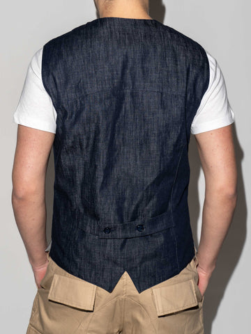 BLUE DENIM VEST